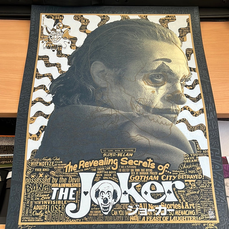 Brian Ewing The Joker Art Print