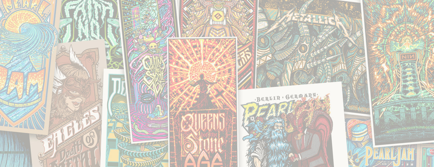 Brad Klausen Gig Posters & Concert Prints – Sound & Vision Gallery
