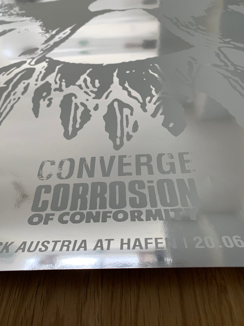 Corrosion of Conformity/Converge Gig Poster Foil