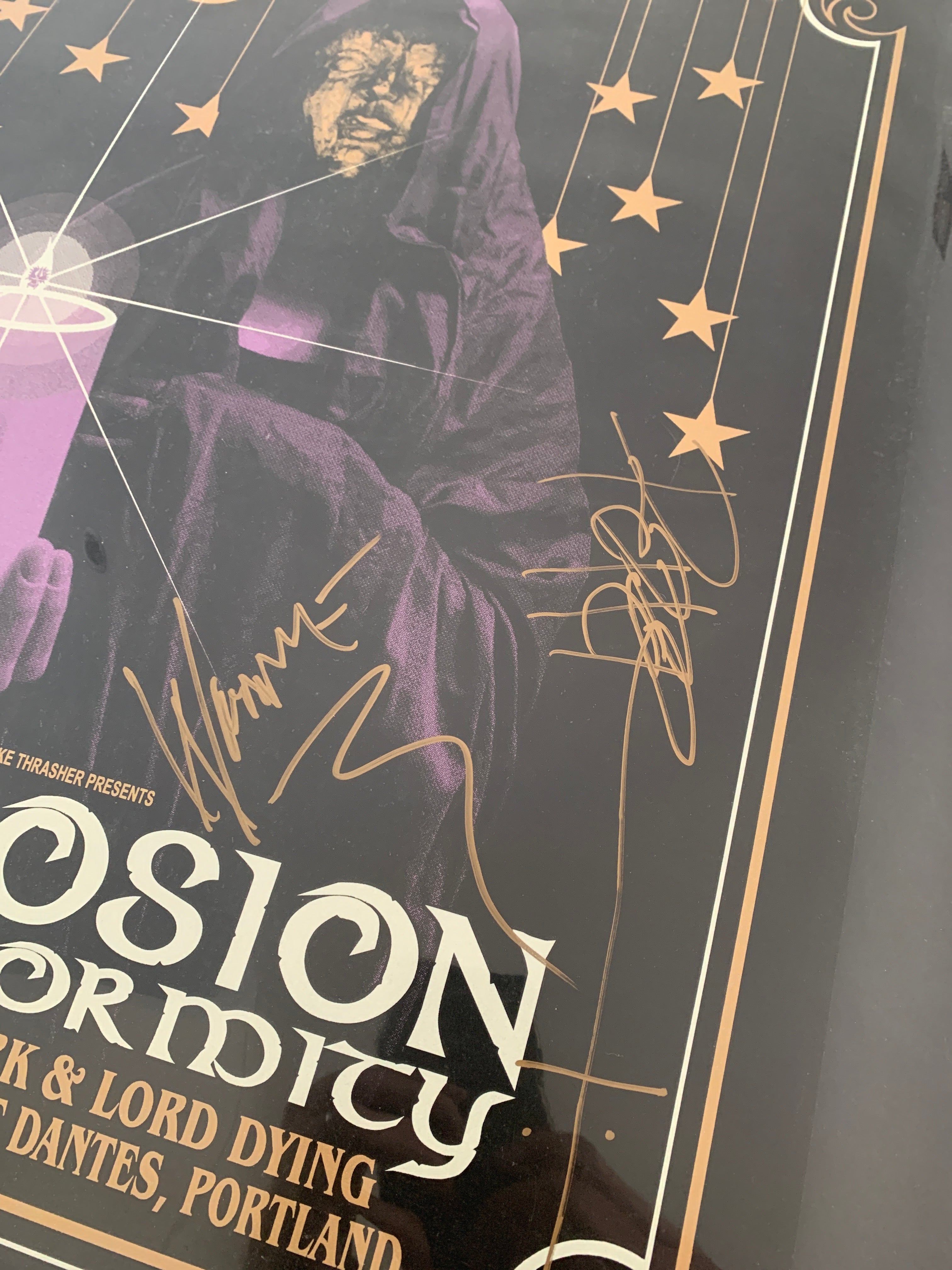 Justin Hampton Gig Posters & Prints – Sound & Vision Gallery