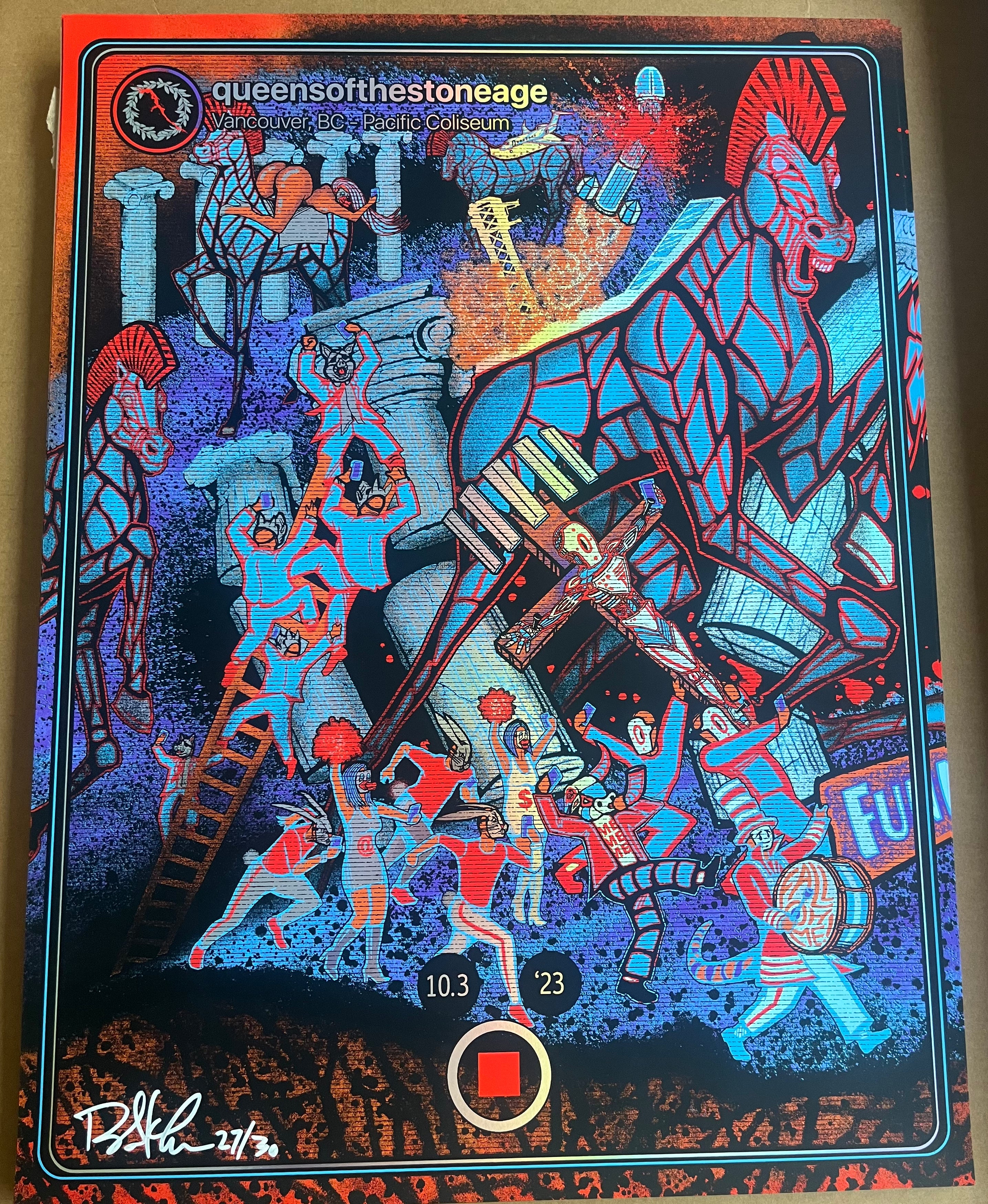 Brad Klausen Gig Posters & Concert Prints – Sound & Vision Gallery