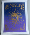 Audioslave Justin Hampton 2005 Cleveland Gig Poster