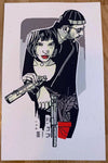 Leon - The Professional - Grey and Red Art Print Handbill by Tyler Stout