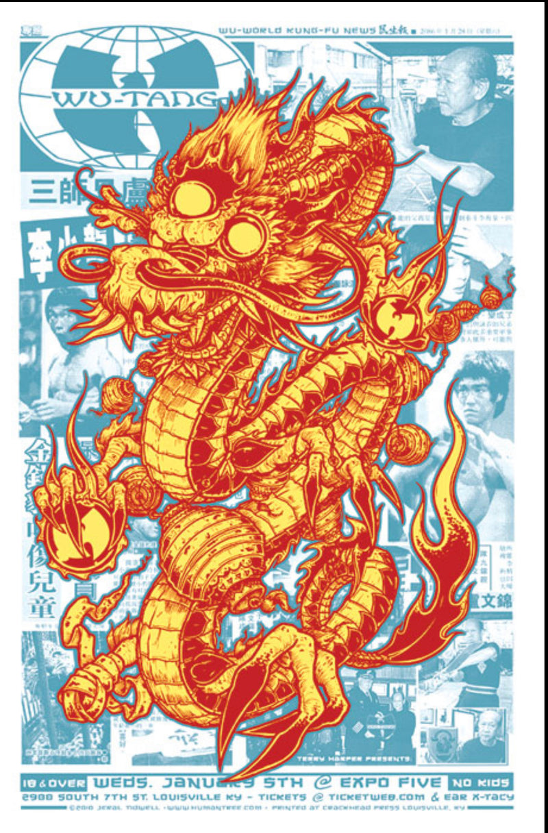 Wu-Tang Louisville Gig Poster