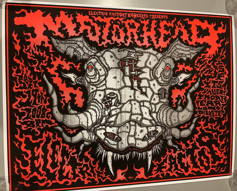 Motörhead Jim Mazza Gig Poster